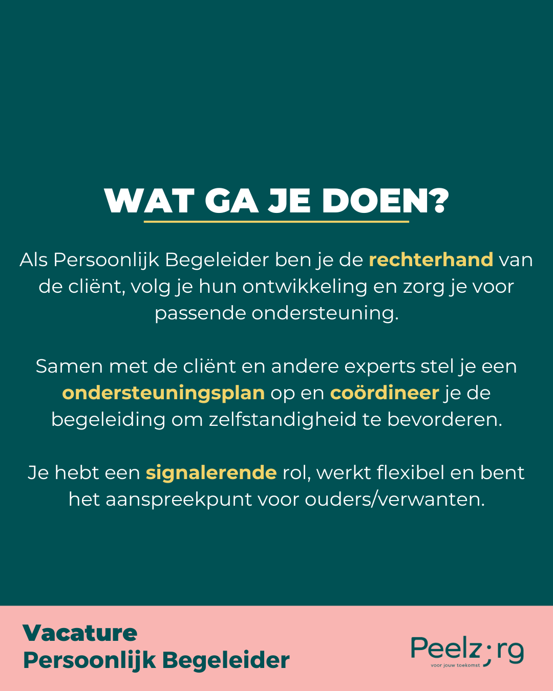 Peelzorg vacature 3