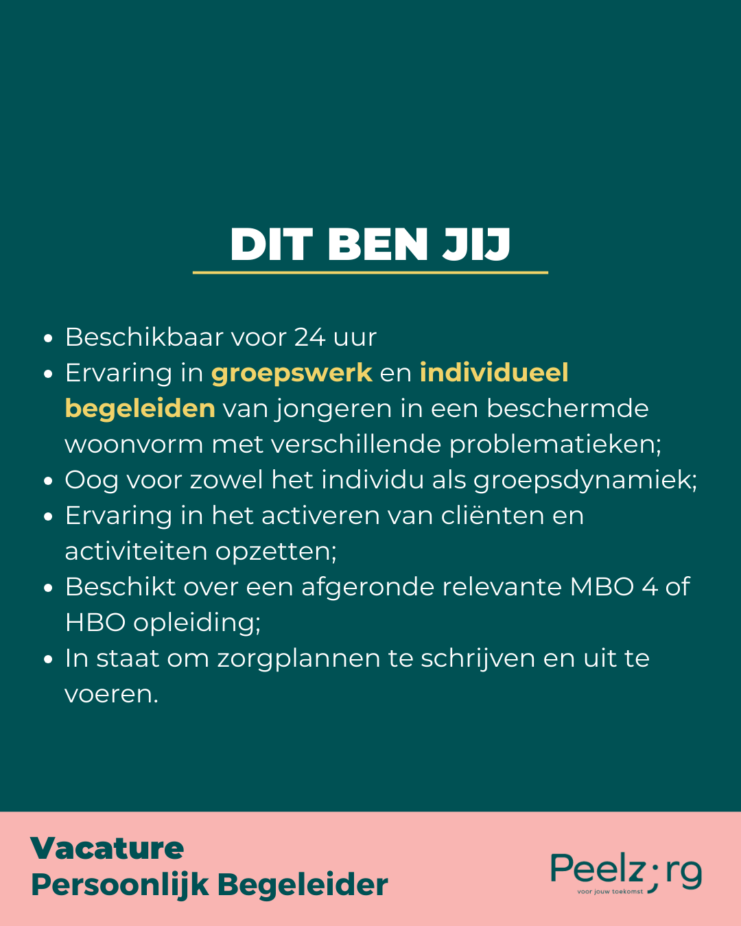 Peelzorg vacature 5